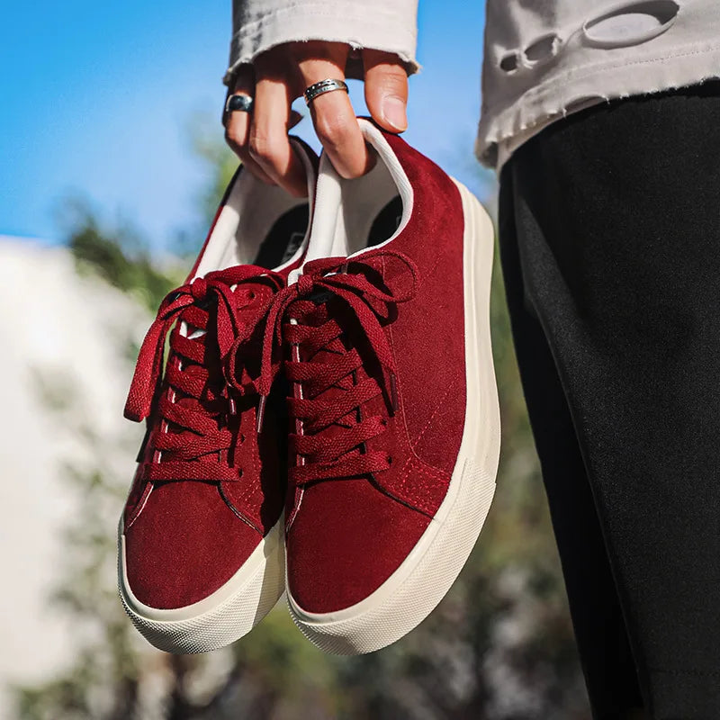 Platform Vulcanize Shoes Youth Students Sneakers Summer Sneakers Couple Outdoor Trainers