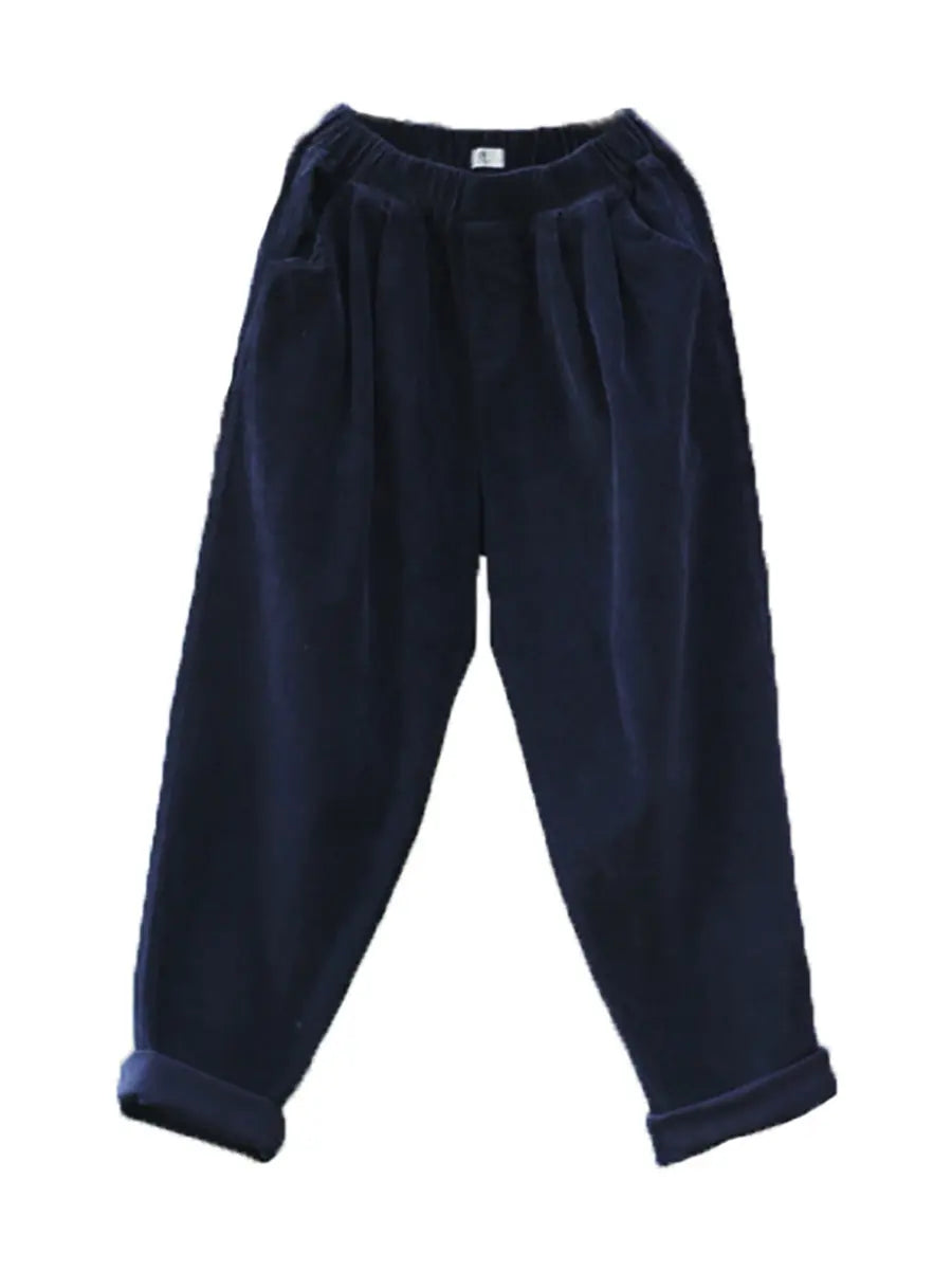 Spring Croduroy Harem Pants