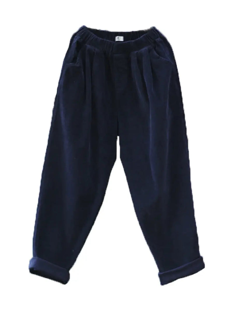 Spring Croduroy Harem Pants