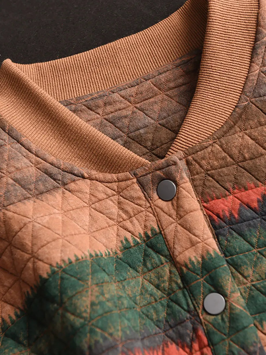 Colorblock Loose Coat