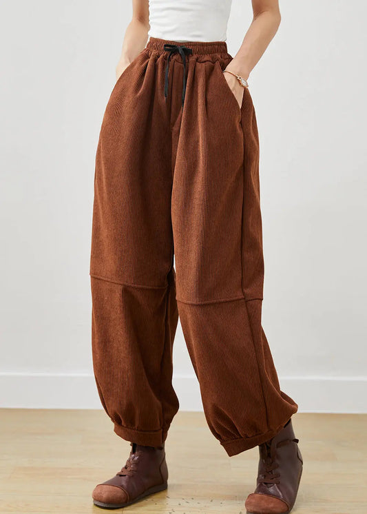 Corduroy Harem Pants Winter