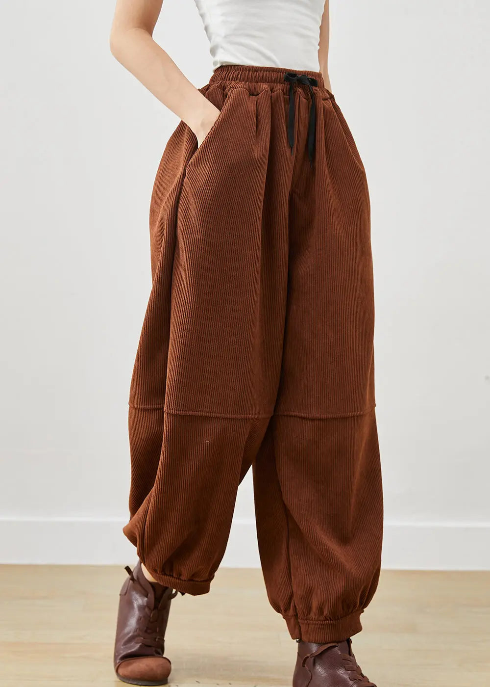 Corduroy Harem Pants Winter