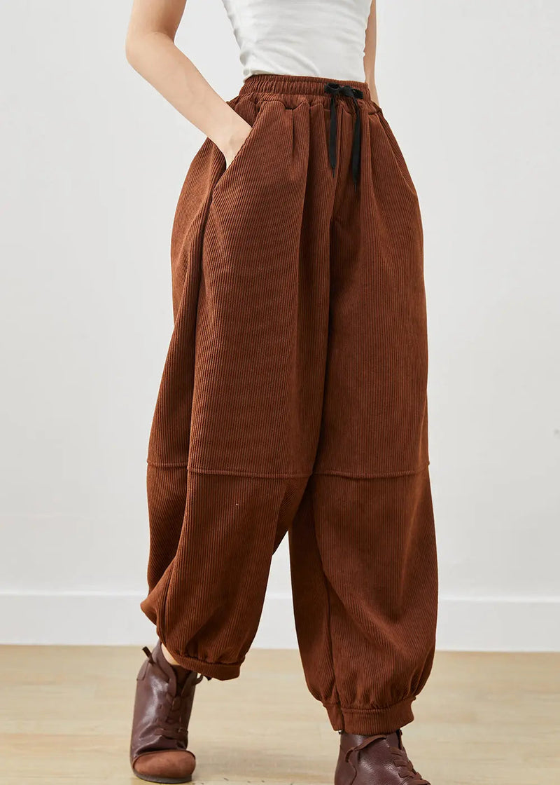 Corduroy Harem Pants Winter