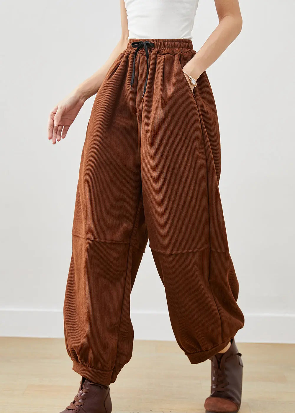 Corduroy Harem Pants Winter