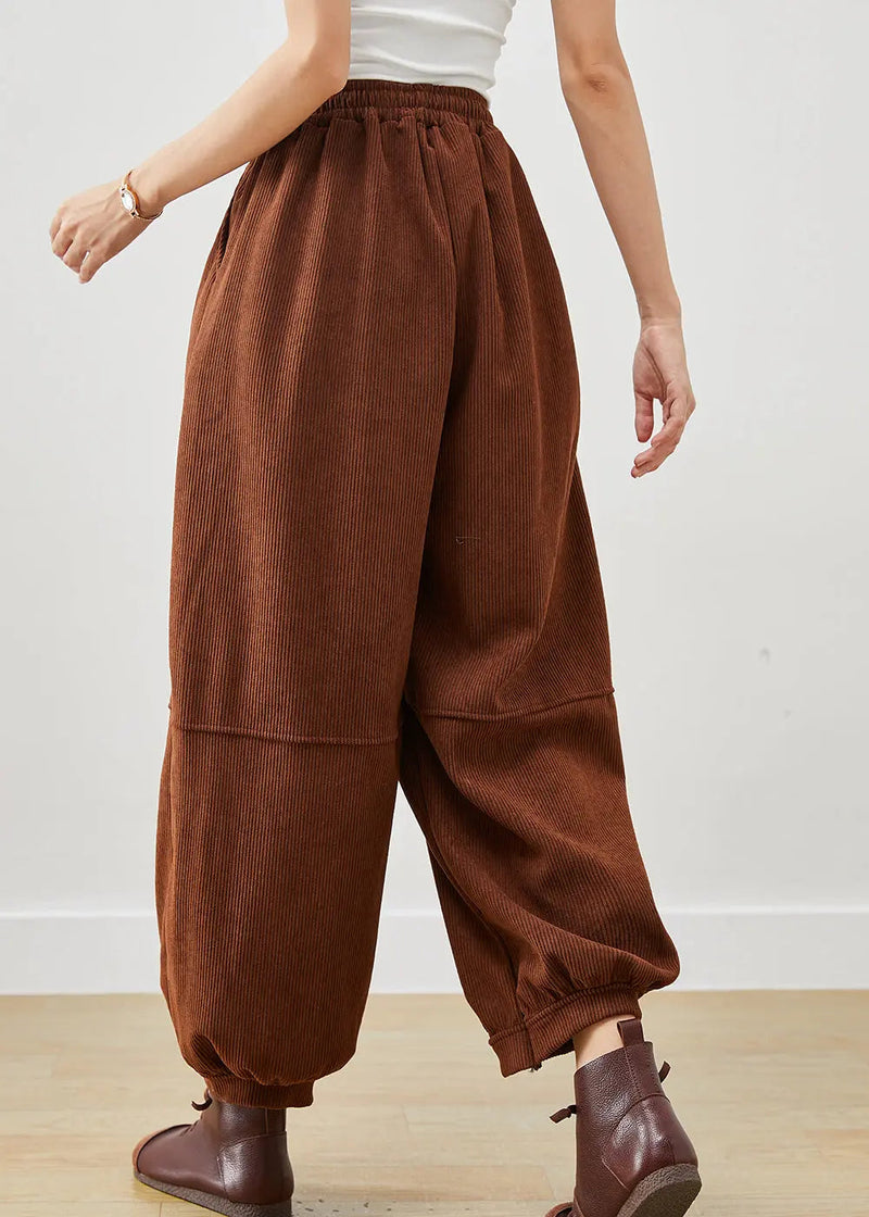 Corduroy Harem Pants Winter