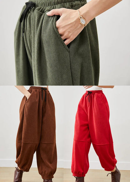 Corduroy Harem Pants Winter