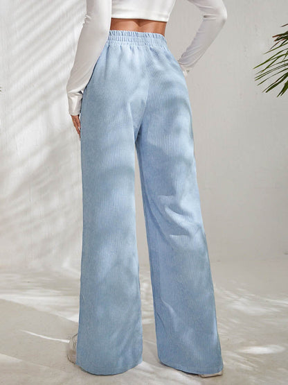 Corduroy Wide Leg Pants