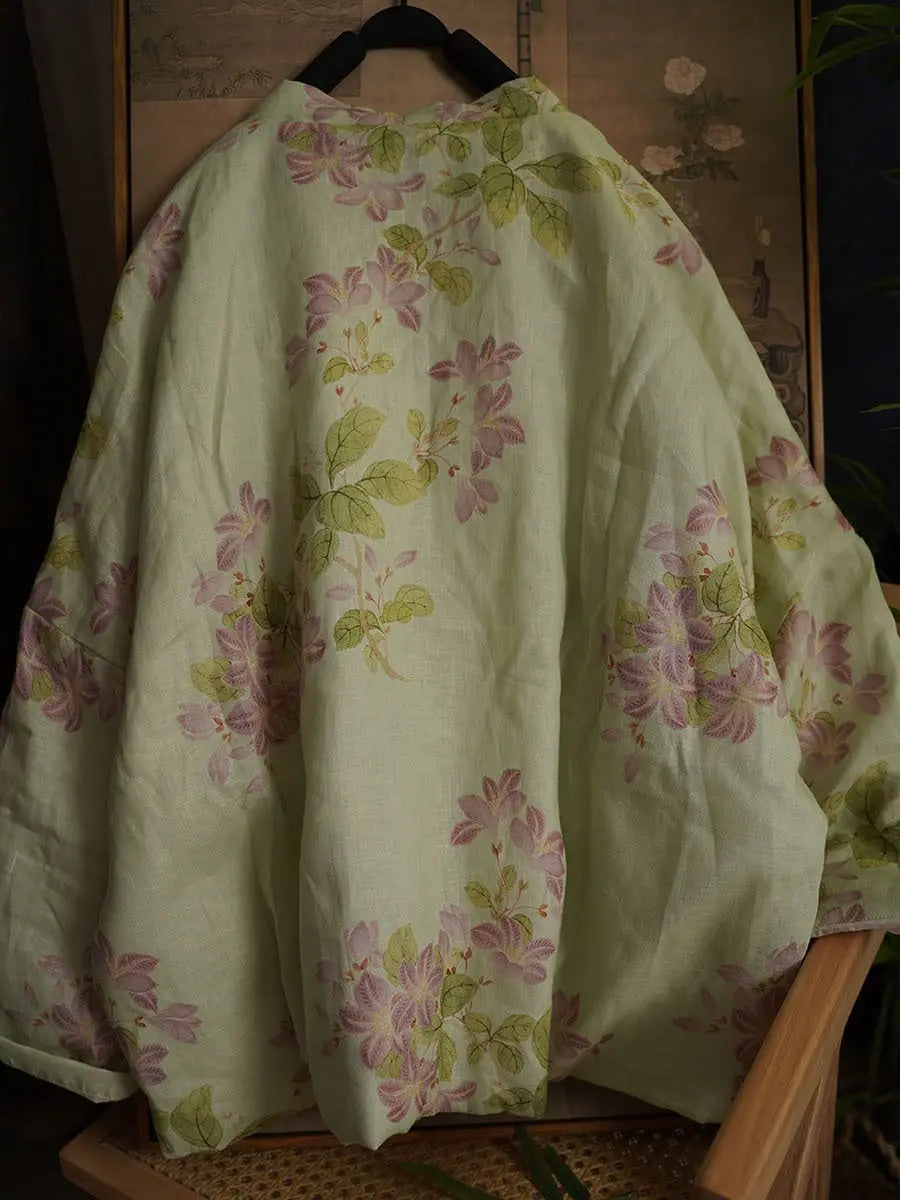 Print Padded Coat