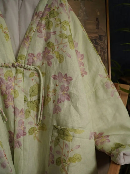 Print Padded Coat