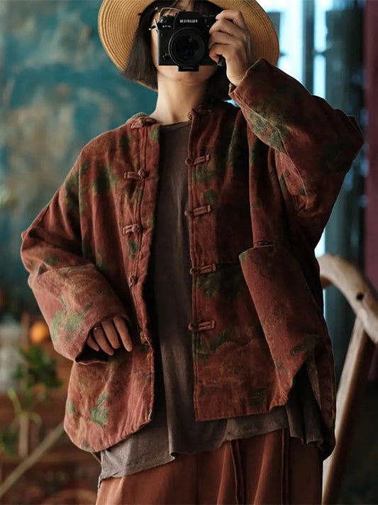 Stand Collar Cotton Coat