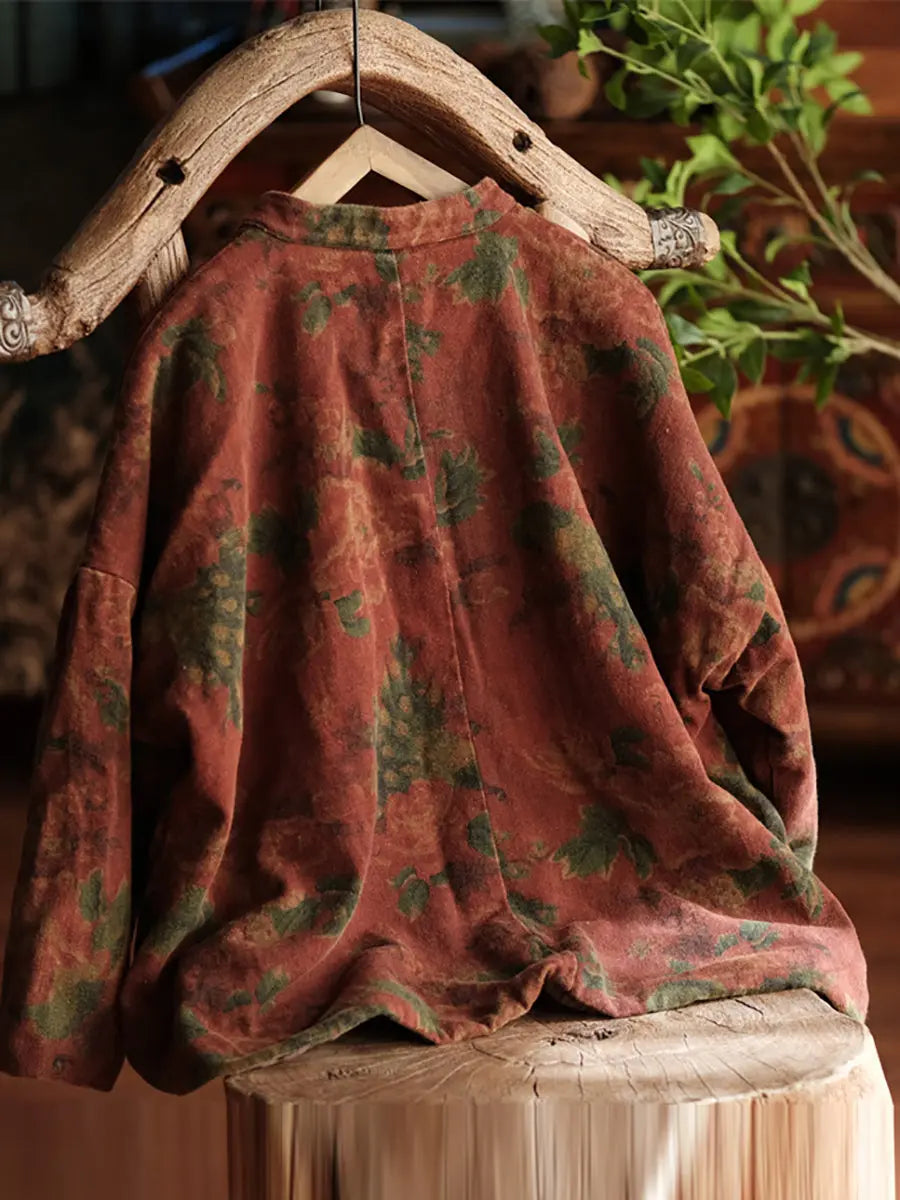 Stand Collar Cotton Coat