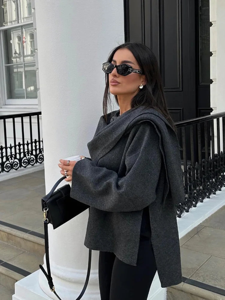 Ruby - Short Knitted Coat