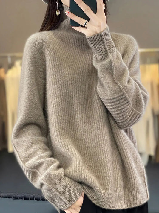 Wool Turtleneck Sweater