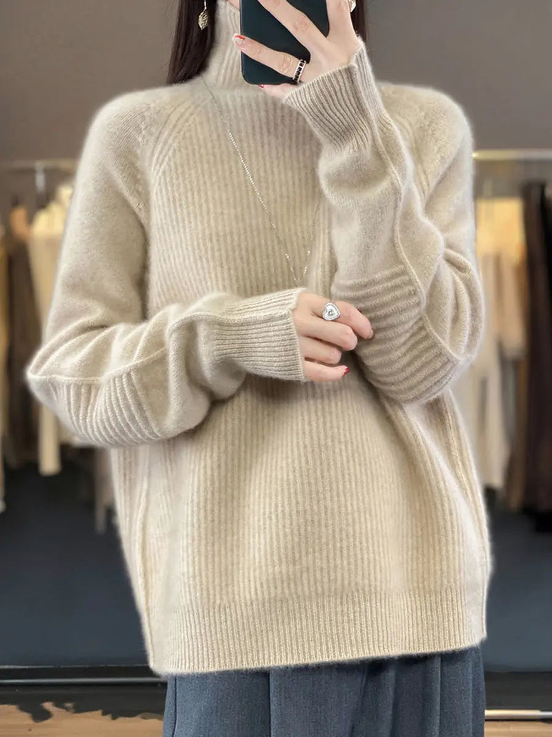 Wool Turtleneck Sweater