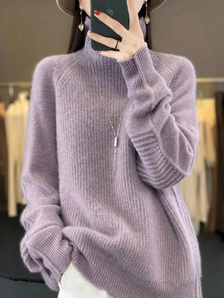 Wool Turtleneck Sweater