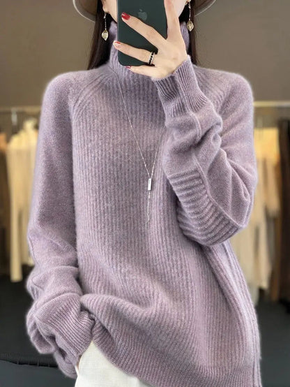 Wool Turtleneck Sweater