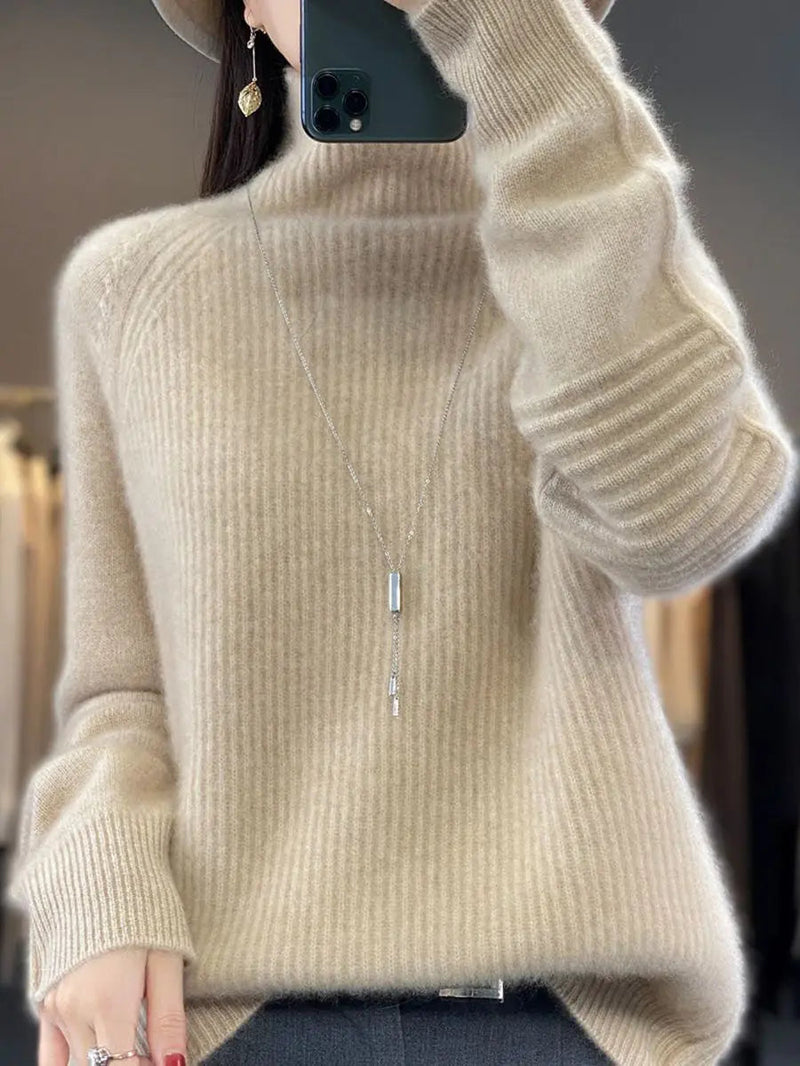 Wool Turtleneck Sweater