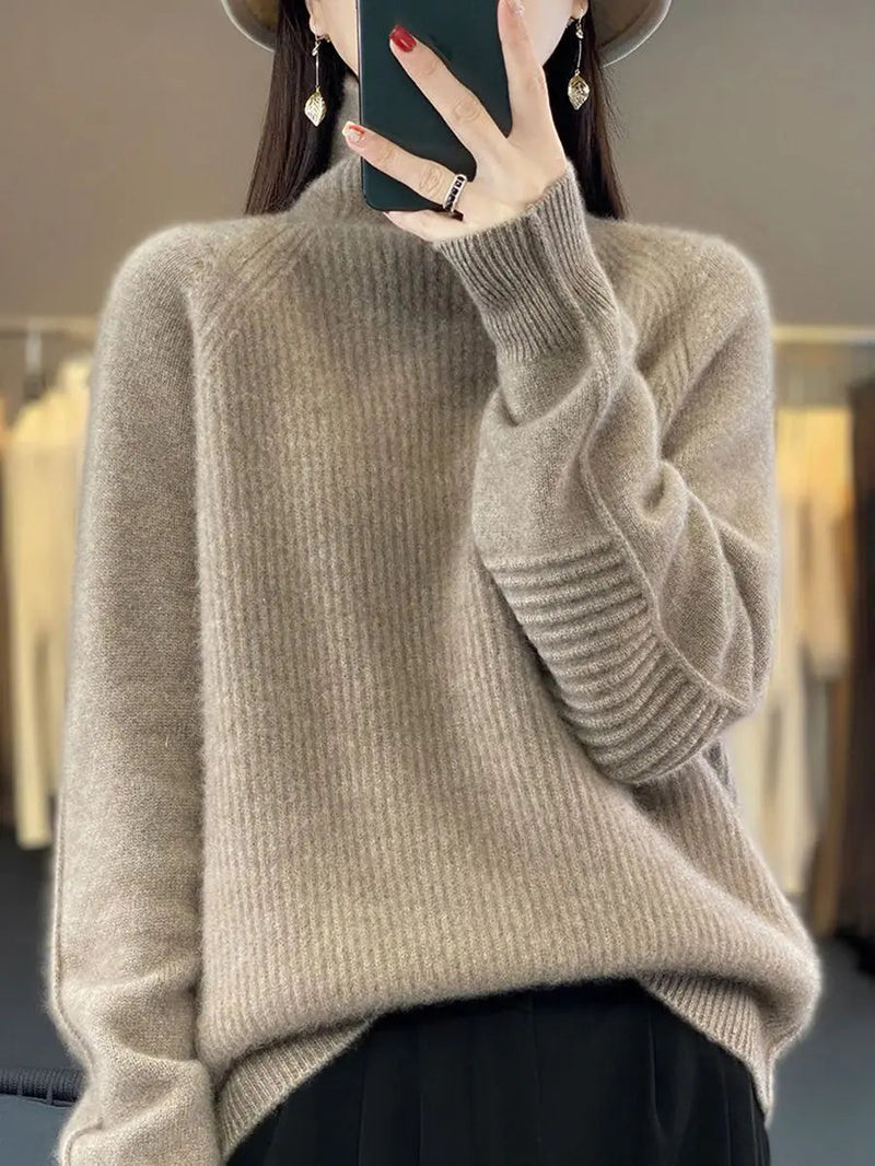 Wool Turtleneck Sweater