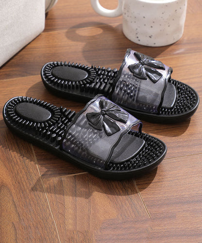 Pink Comfy Slippers Shoes Peep Toe Aa022