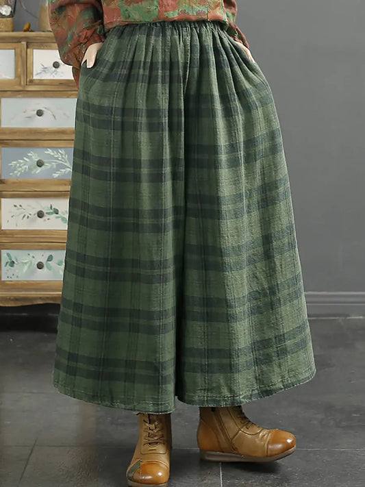 Linen Wide-leg Pants
