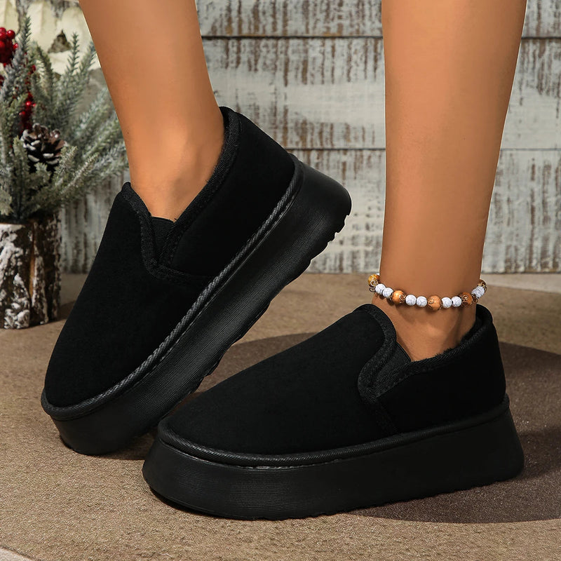 Anti-skid Plush Comfortable Thick Bottom Warm Snow Boot