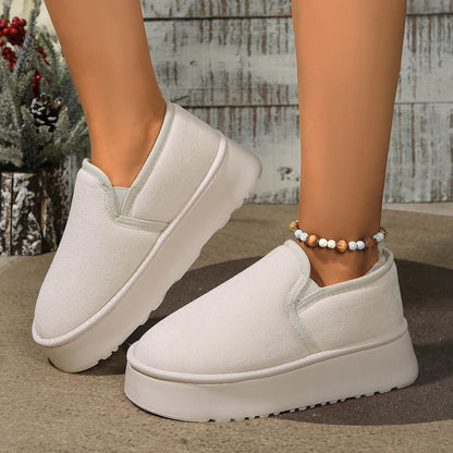 Anti-skid Plush Comfortable Thick Bottom Warm Snow Boot