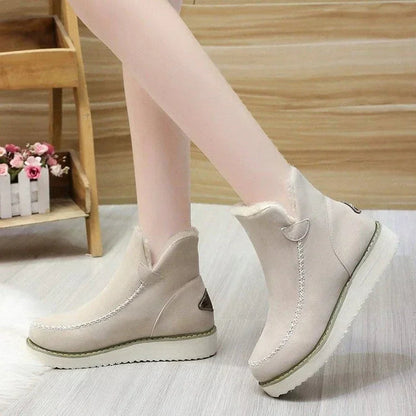 Warm Slip-on Comfort Female Ankle Non-slip Snow Boot