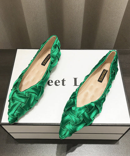 Comfy Pointed Flat Soft Apricot Toe Shoes