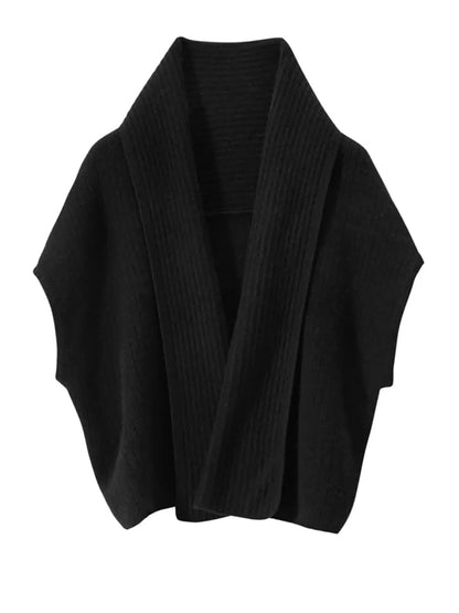 Cashmere Knitted Shawl Cardigan