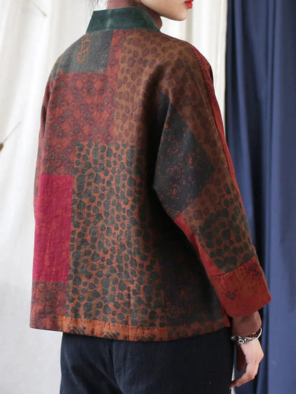 Spliced Padded Coat