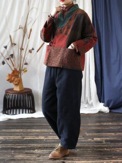 Spliced Padded Coat