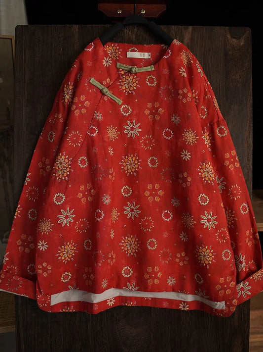 Ramie Padded Coat