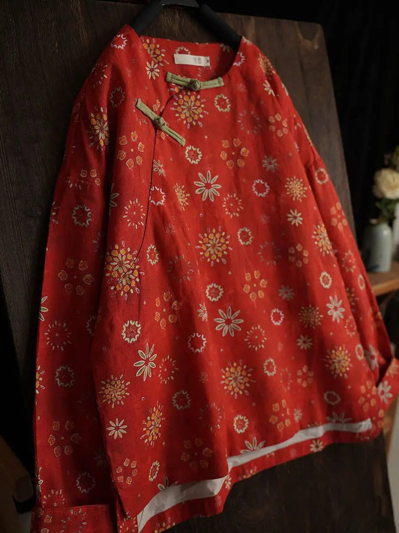Ramie Padded Coat