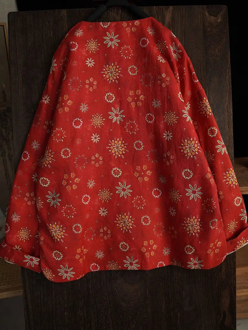 Ramie Padded Coat