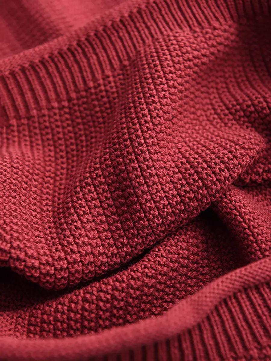 Spliced Knitted Sweater