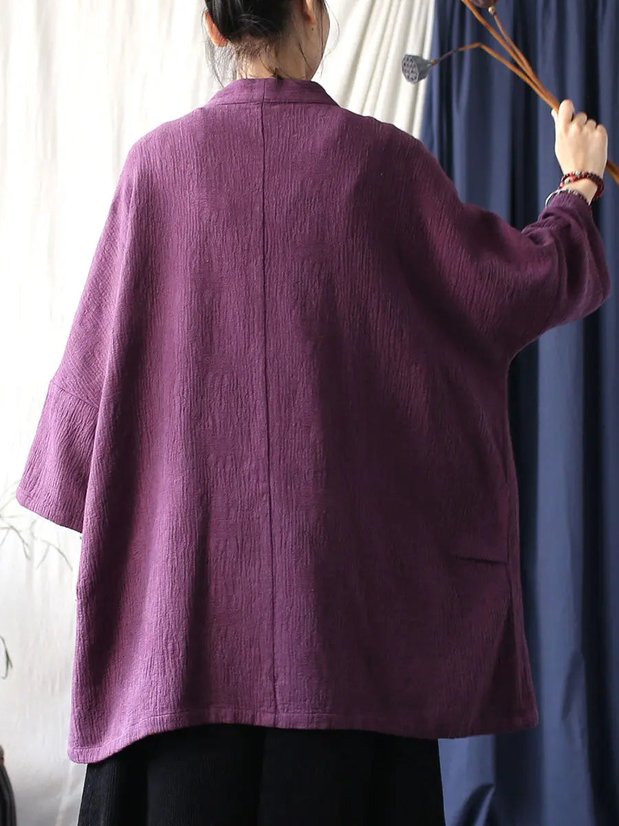 V-neck Long Coat