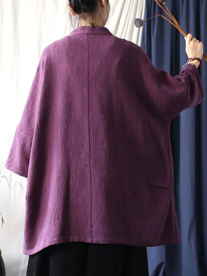 V-neck Long Coat