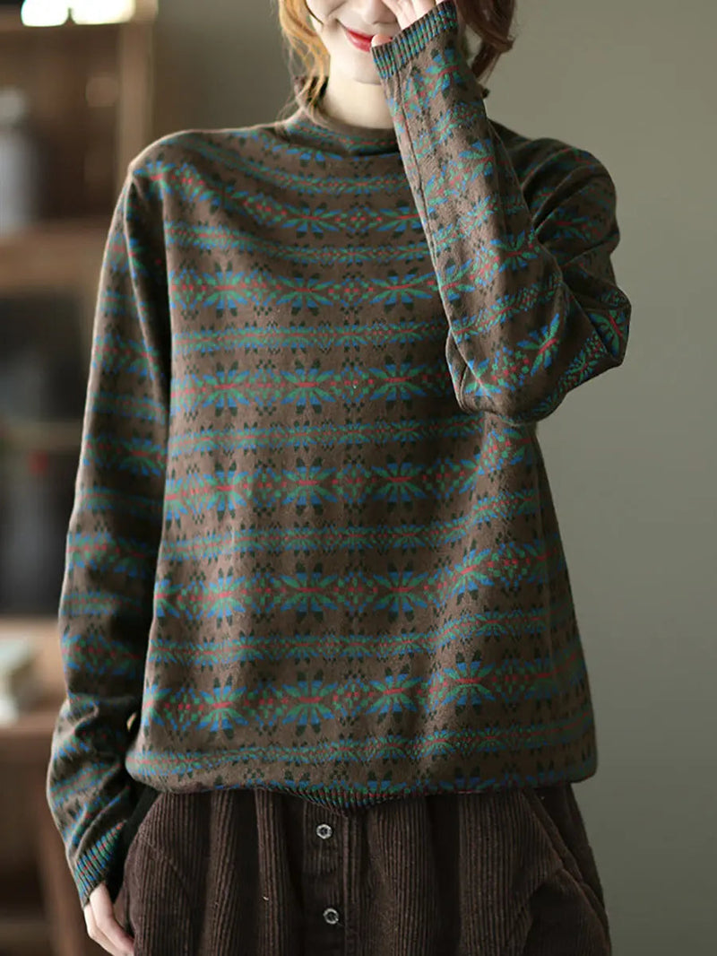 Turtleneck Pullover Sweater