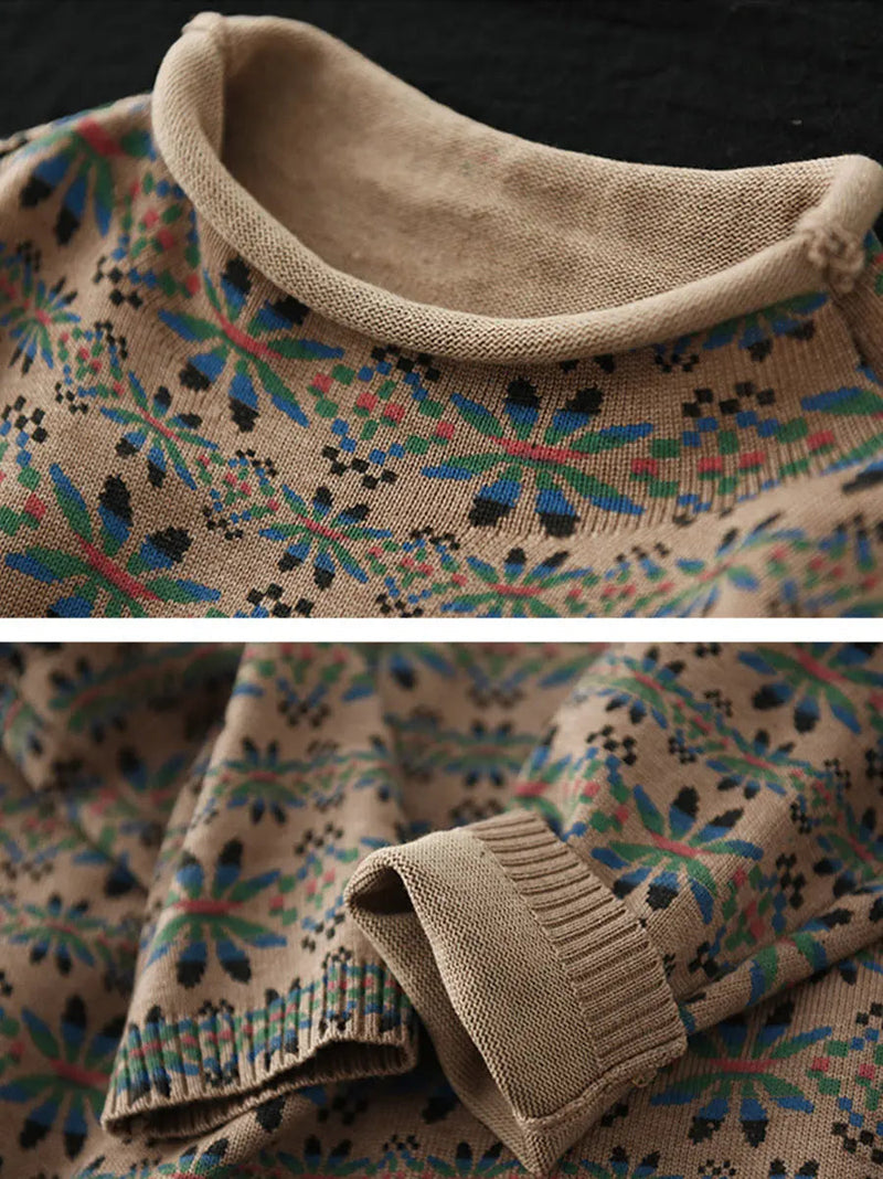 Turtleneck Pullover Sweater