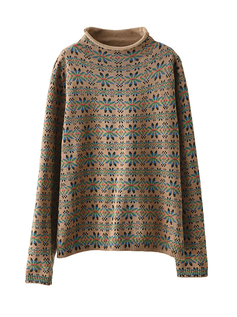 Turtleneck Pullover Sweater