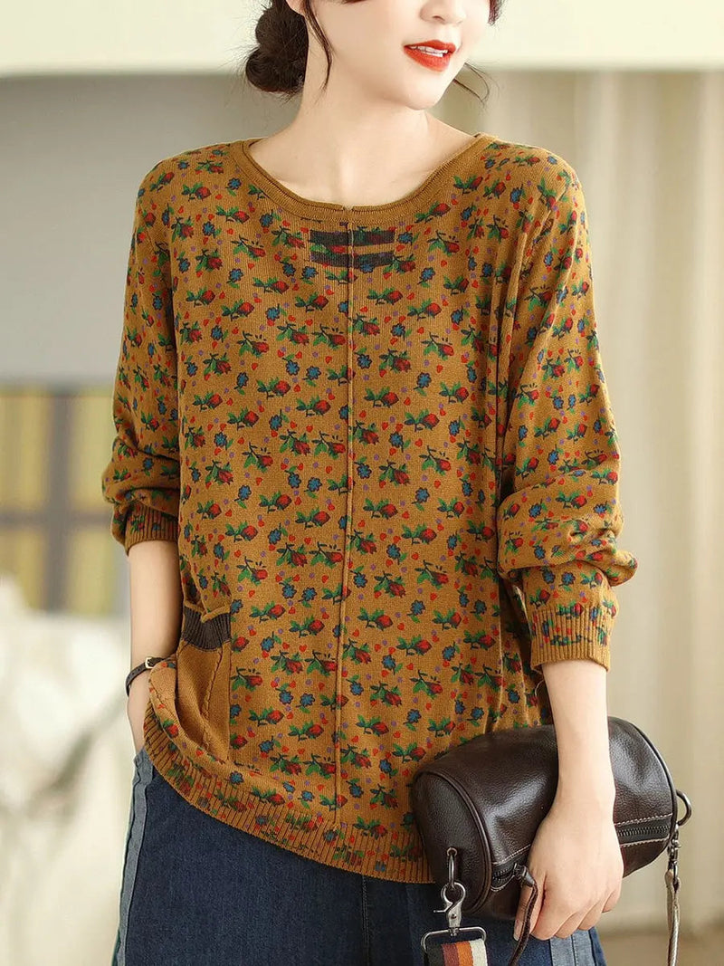 Spliced Sweater