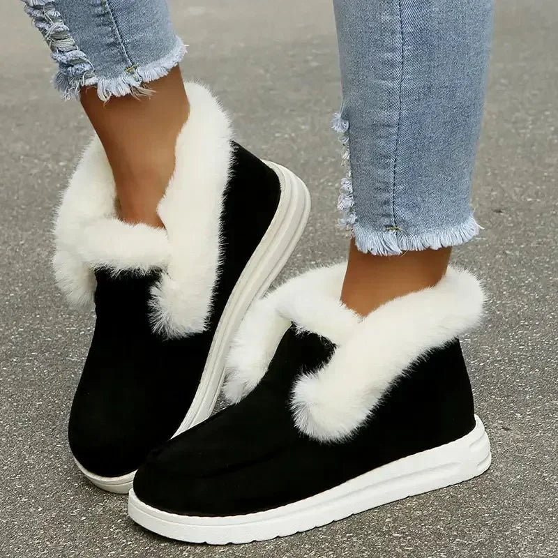 Thickening Plush Warm Cotton Non-slip Snow Boot