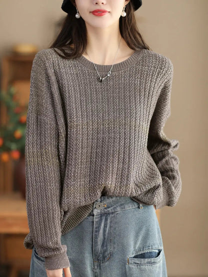Tie-dye Knitted Sweater