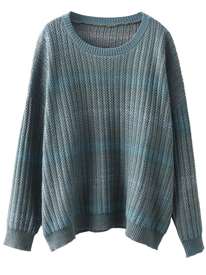 Tie-dye Knitted Sweater