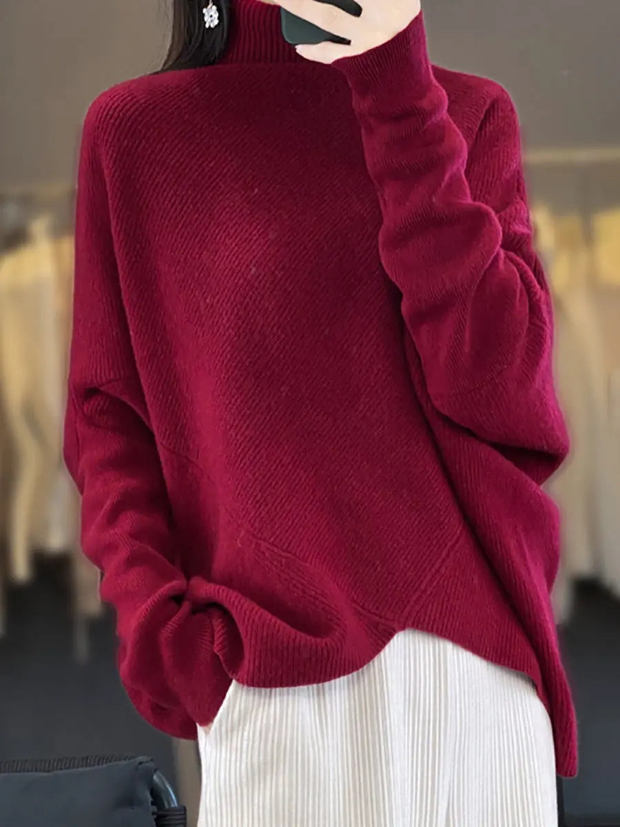 Warm Turtleneck Sweater