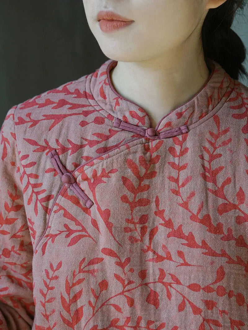 Leaf Cotton Padded Coat