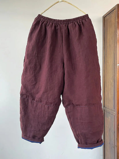 Linen Harem Pants