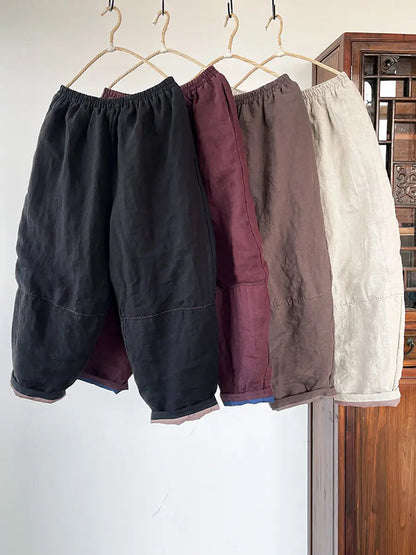 Linen Harem Pants