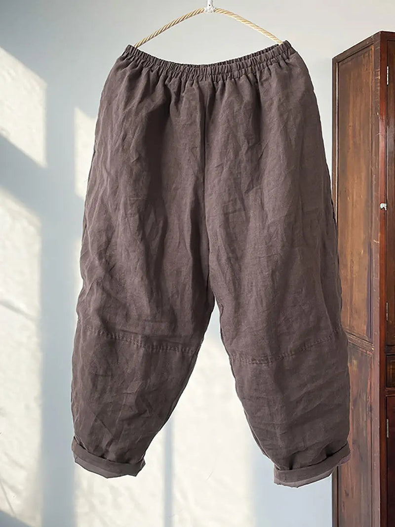 Linen Harem Pants