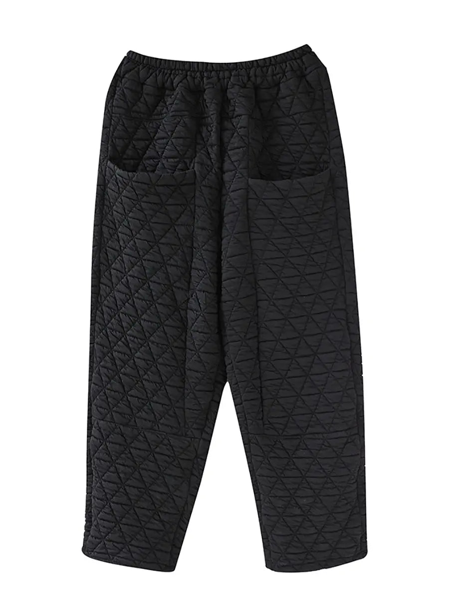 Cotton Loosee Padded Harem Pants